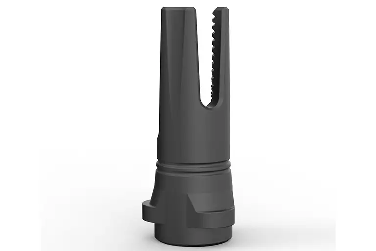 Breek Arms Scorch 3 Prong Flash Hider for Breek-LOK 3QD | .223 / 5.56 Cal | 1/2×28 TPI - Image 2