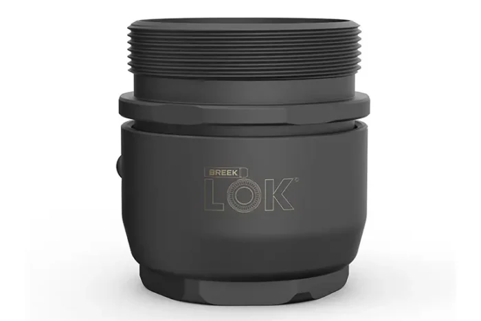 Breek-LOK 3QD Quick Detach QD Suppressor Mount | 1.375×24 TPI HUB Assembly | Titanium