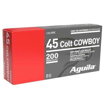Aguila Colt 200gr SP - Aguila 45 Colt – 200Gr SP – 20rd Box