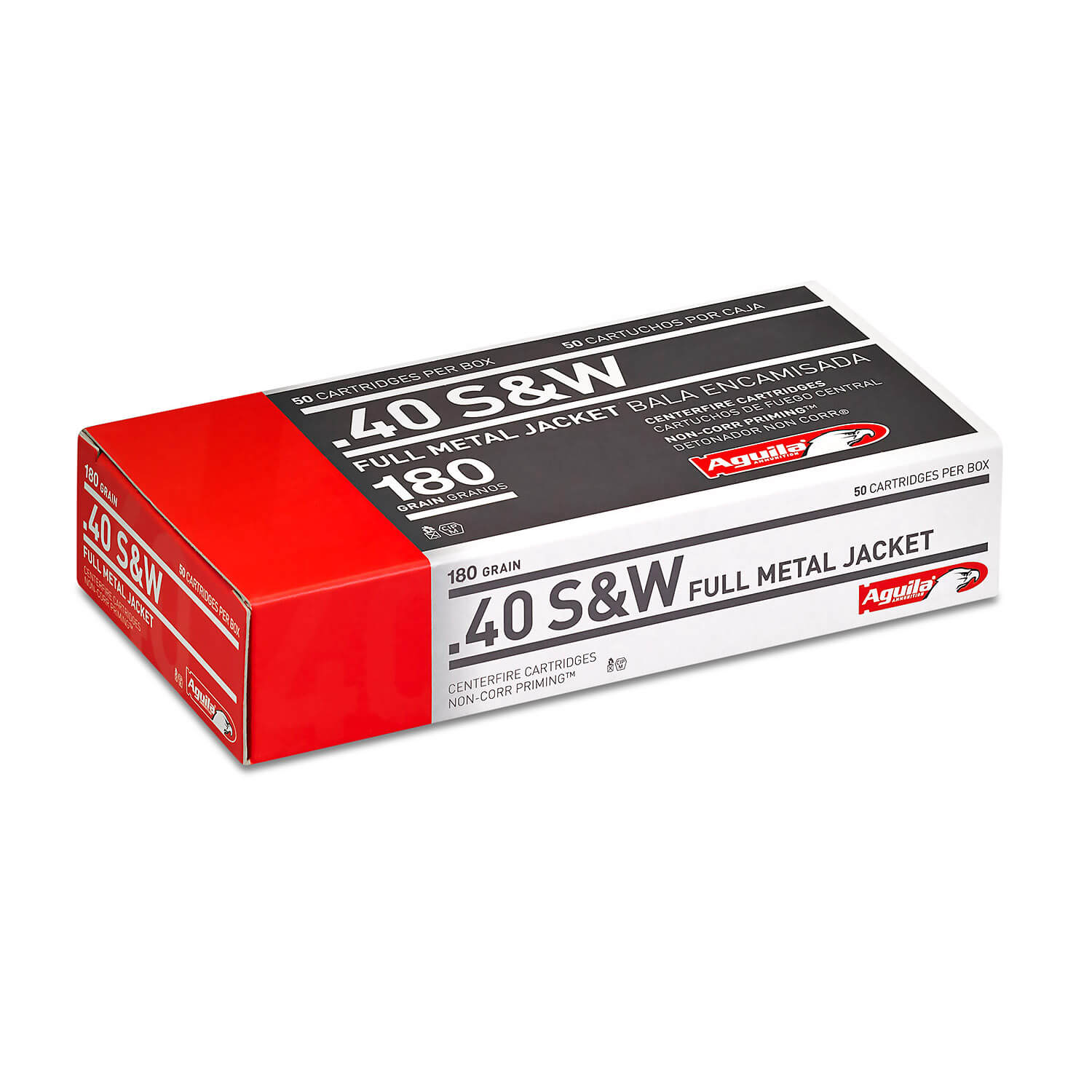 Aguila S&w 180gr FMJ - Aguila .40 S&W 180Gr FMJ