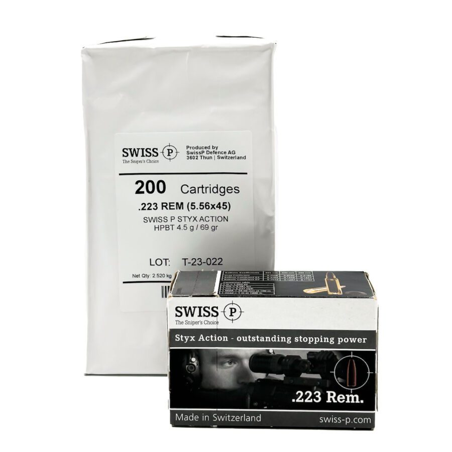SwissP .223 Rem 69gr Styx Action Ammo - Image 3