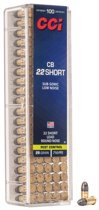 CCI Short Grain Rounds - CCI 22 Short 29 Grain – 100 rounds