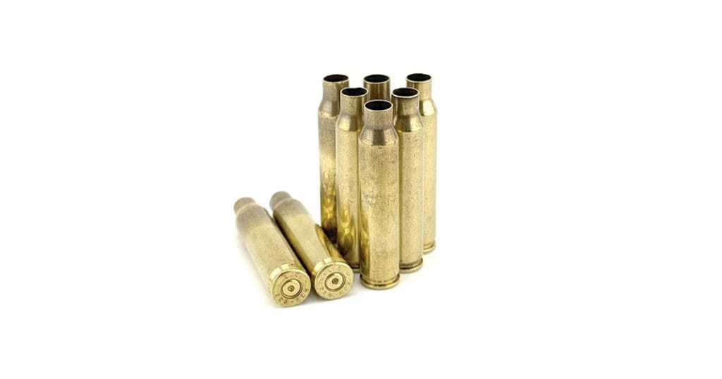 Rifle cartridges comparing .223 Remington and 5.56 NATO
