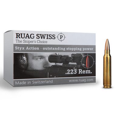 SwissP .223 Rem 69gr Styx Action Ammo - Image 2