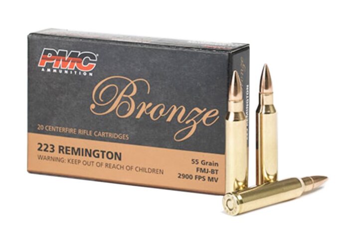 PMC Rem Gr Fmjbt - PMC 223 REM 55 GR FMJBT (223A) – 20 Round Box