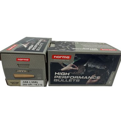 Norma Oryx 250gr Projectiles - Norma Oryx .358 250gr Projectiles (50 ct box)