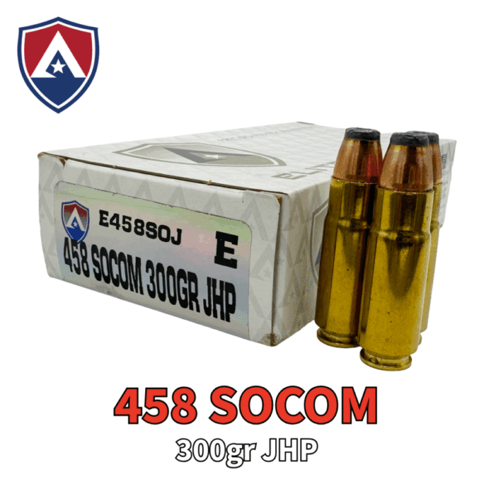 Atlanta Arms Socom 300gr - Atlanta Arms 458 SOCOM 300gr JHP Ammo – 20 ct Box
