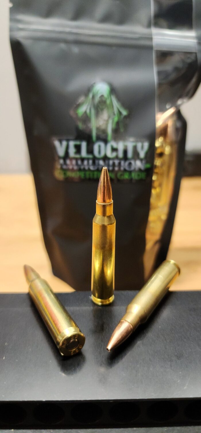 5.56×45 85gr BTHP Match Velocity Ammunition (Made in USA By Veteran Owned Business)(New)
