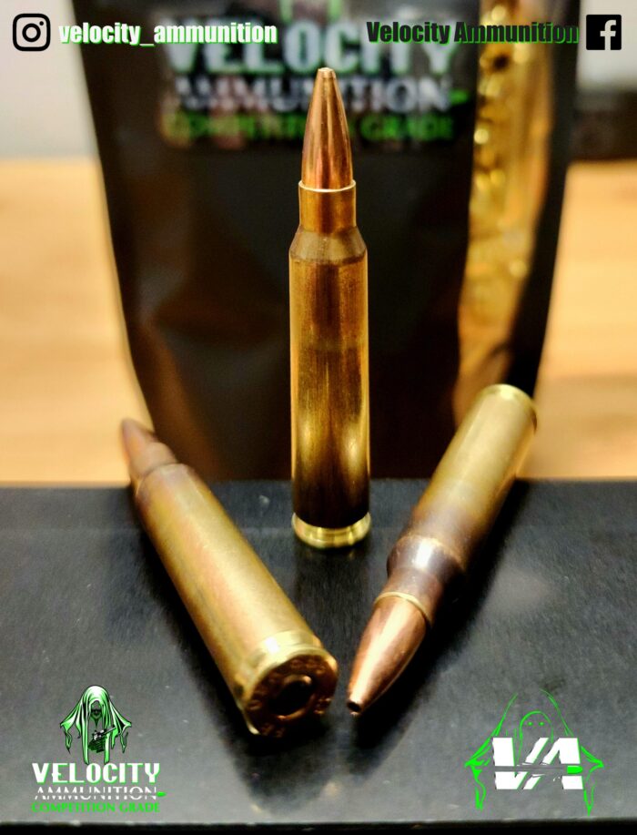 5.56×45 85gr BTHP Match Velocity Ammunition (Made in USA By Veteran Owned Business)