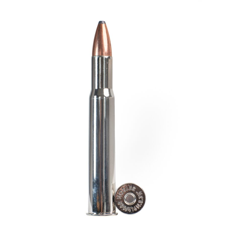 Nosler Safari 500/416 Nitro Express 400gr Partition Ammo – 10 round box - Image 2