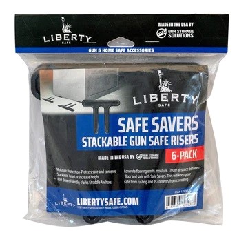 Liberty Safes Safe Savers - Liberty Safes Safe Savers Safe Risers 6 Pack – 17690