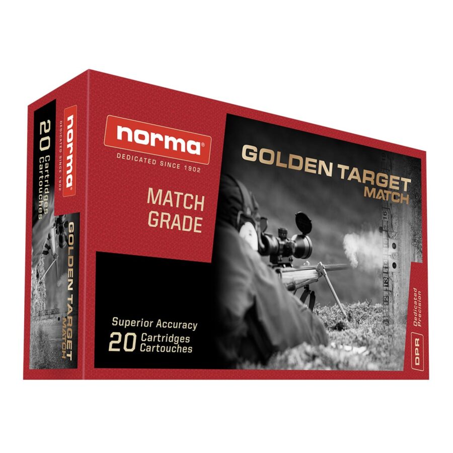 Norma 6.5mm Creedmoor 143gr HPBT Golden Target (GTX) - Image 2