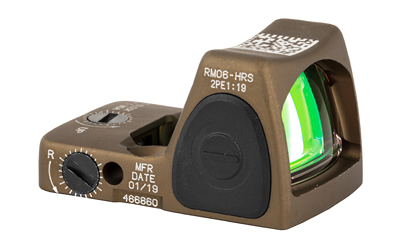 Trijicon RMR Type 2, 3.25 MOA Red Dot Sight - Coyote Brown