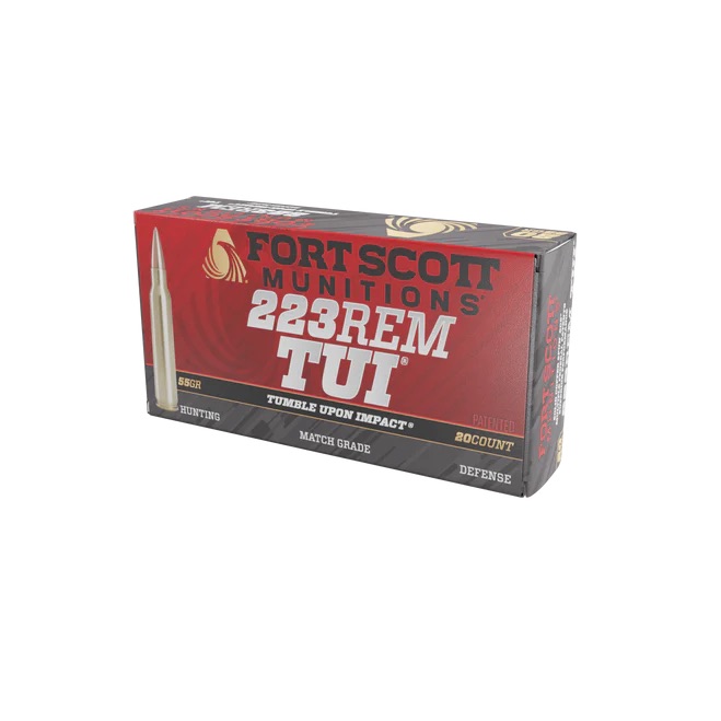 Fort Scott Rem Grain - Fort Scott 223 Rem 55 Grain Ammo 223-055-SCV FREE SHIPPING ON $199+