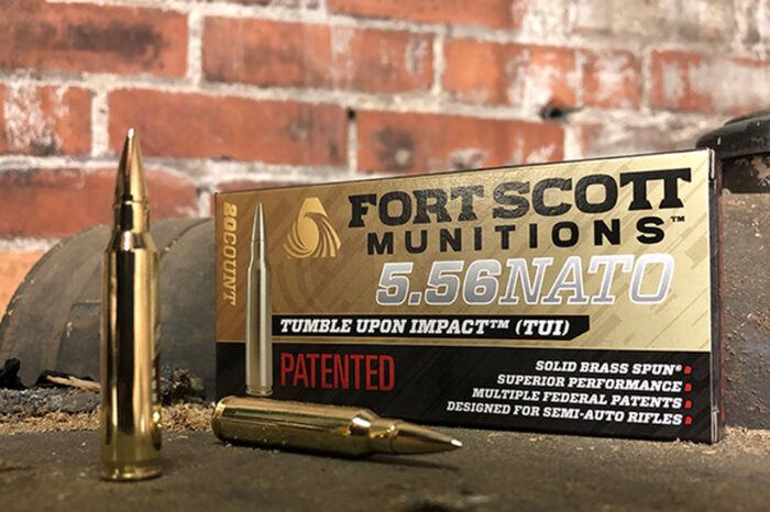 Fort Scott Solid Brass - Fort Scott 5.56 Solid Brass NATO SCS® TUI® – 62GR FREE SHIPPING ON $199+