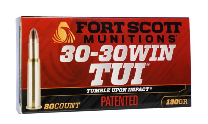 Fort Scott 30-30 Win - Fort Scott 30-30 Win Ammunition 130 Grain Solid Copper Spun 20 Rounds FREE SHIPPING ON $199+