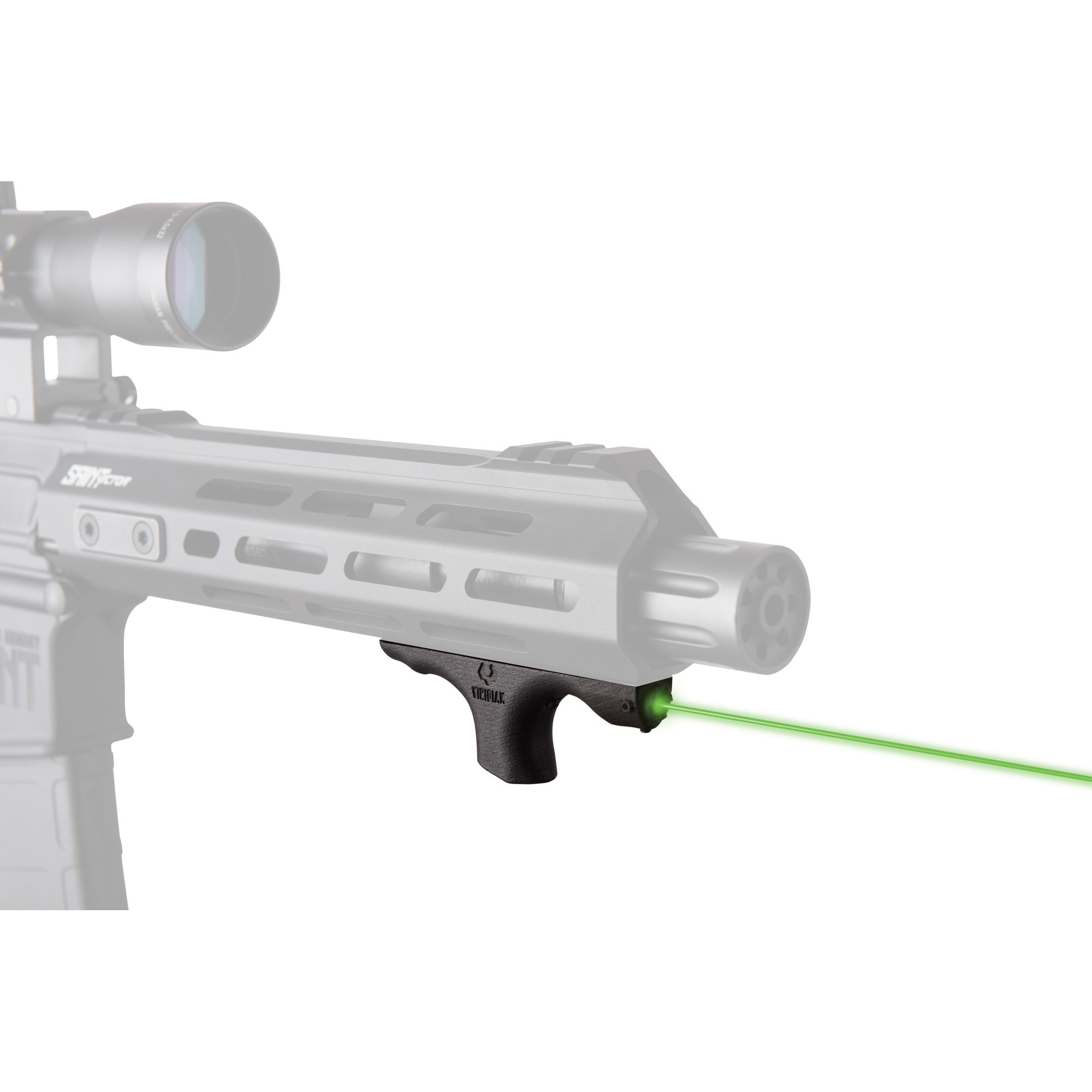 Viridian Hs1 Stop - Viridian HS1 Hand Stop with Green Laser M-LOK Mounted Black – 912-0031
