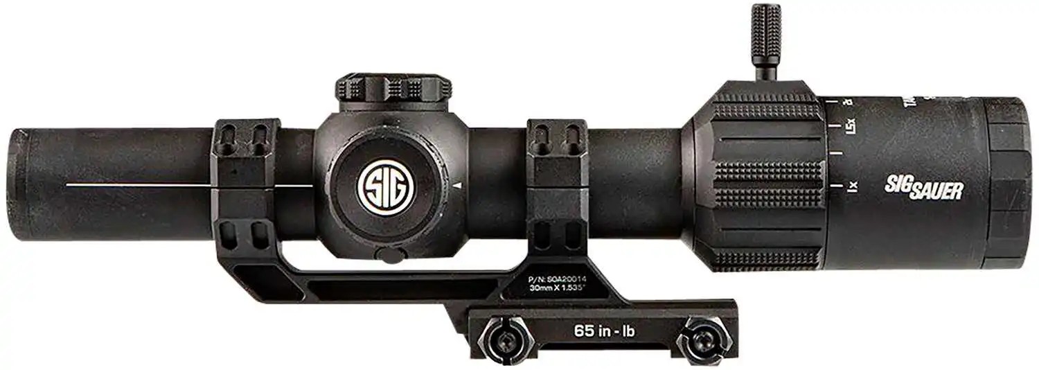 Sig Sauer Tango MSR 1-6×24 Rifle Scope Black With Cantelever Mount - SOT61000