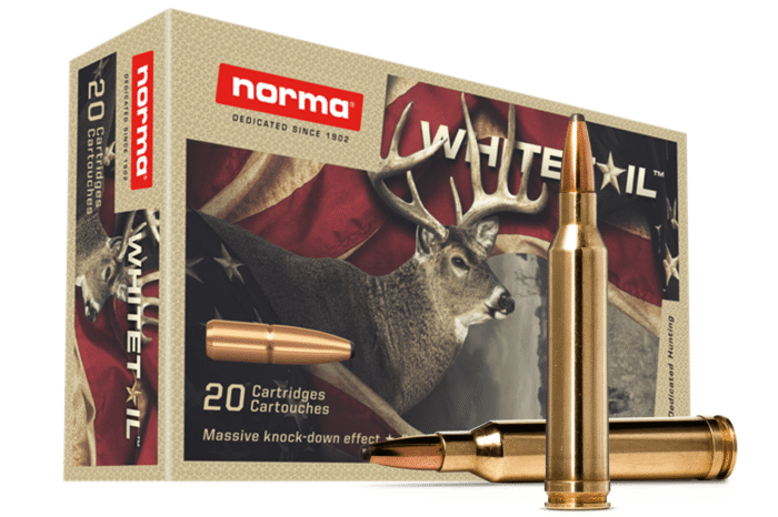 Norma Whitetail 270 Win 130 grain PSP 20 rd box (200 rd case)