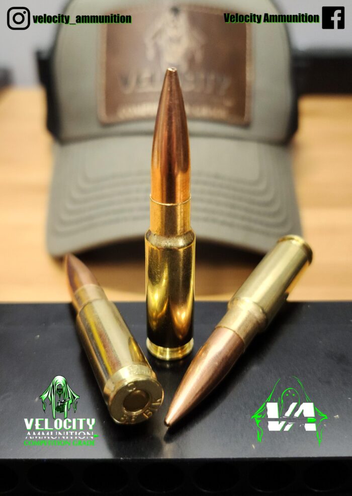 Blackout Match 250gr BTHP - 8.6 Blackout Match 250gr BTHP Subsonic Velocity Ammunition (Made in USA by Veteran Owned Business