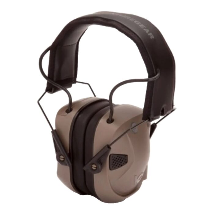 Pyramex Venture Gear AMP BT Electronic Earmuffs NRR 26dB FDE