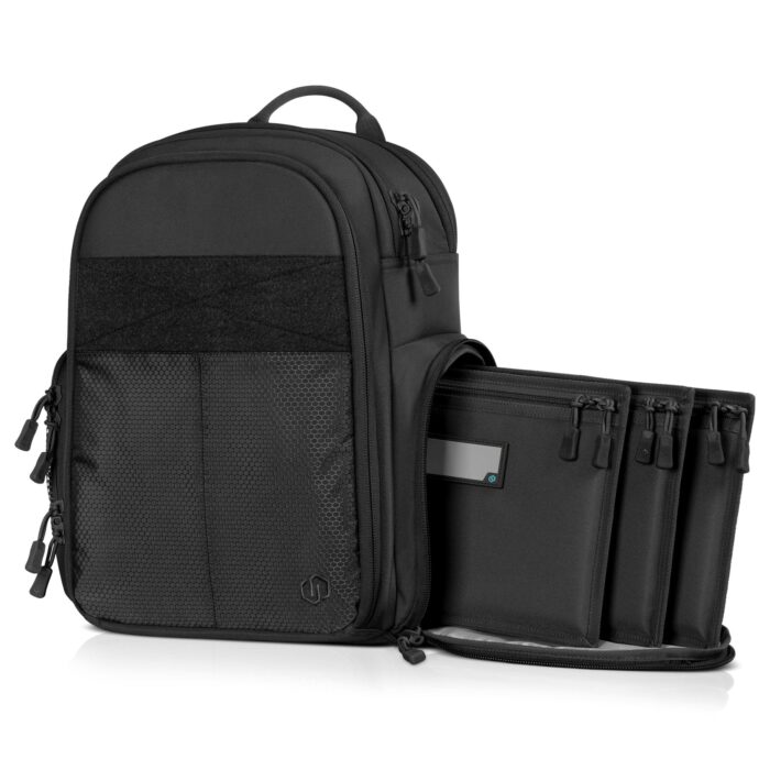 Savior Equipment Compact S.e.m.a - Savior Equipment Compact S.E.M.A. Pistol Backpack Black – BP-CPSEMA-WS-BK