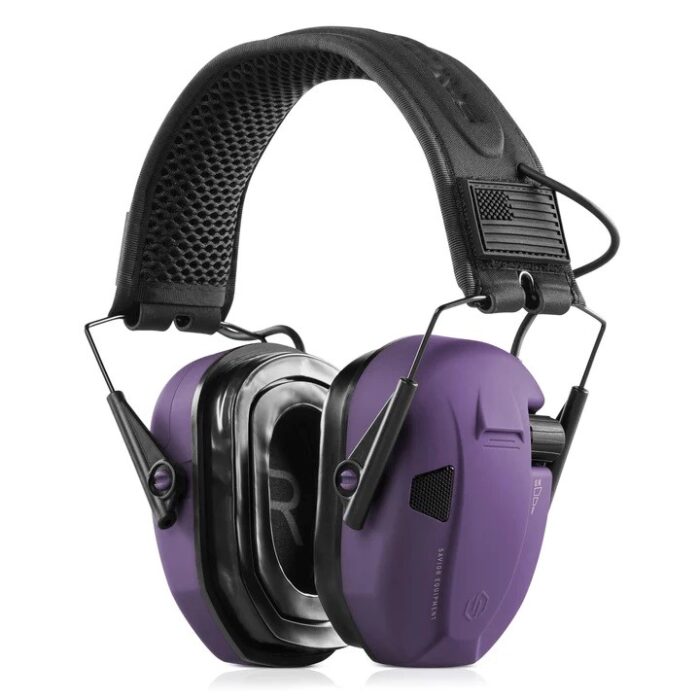 Savior Electronic Sound Suppressors - Savior Electronic Sound Suppressors NRR 24Db Purple – SAV-EM-APOLLO-UR