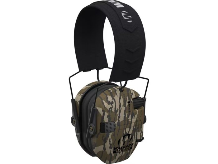 Walker Razor Slim Low - Walker’s Razor Slim Low Profile Electronic Earmuffs NRR23dB Mossy Oak – GWP-RSEM-MOBL