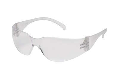 Pyramex Intruder Shooting Glasses Clear Frame Clear-Hardcoated Lens – S4110S