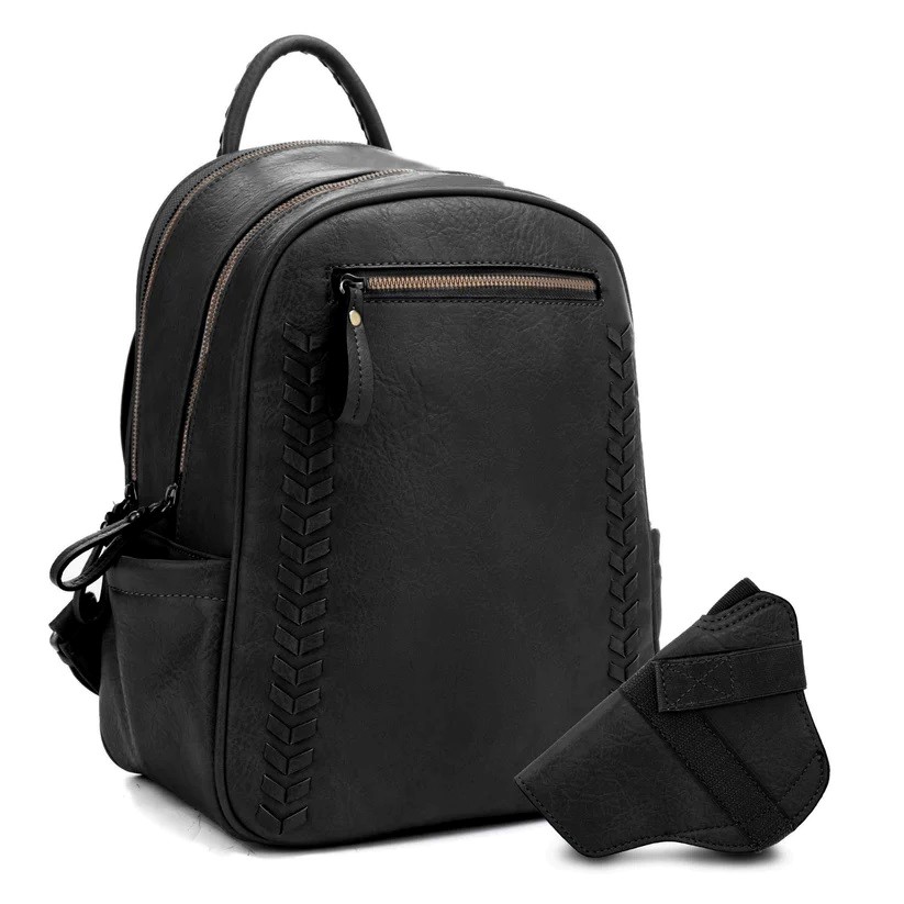 Jessie James Madison Concealed - Jessie James Madison Concealed Carry Backpack Purse Black – SMC31313BK
