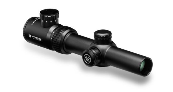 Vortex Optics Crossfire II Rifle Scope 1-4x 24mm Illuminated V-Brite Matte - CF2-31037