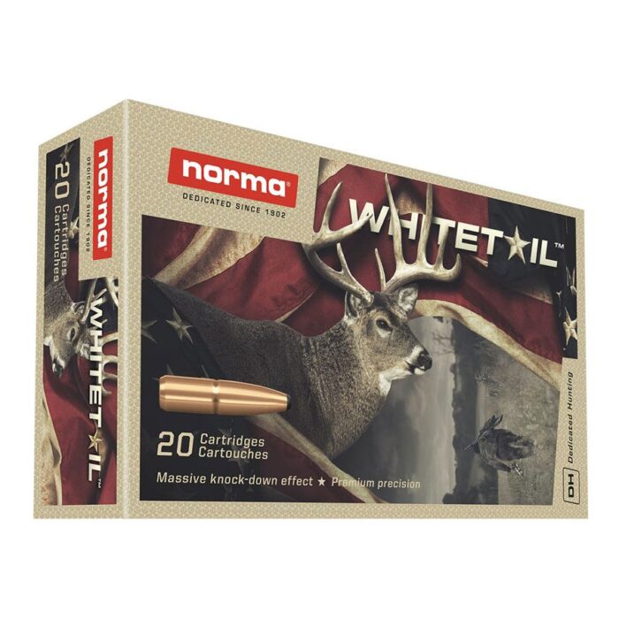 Norma Js 196gr Ammo - Norma 8×57 JS 196gr Ammo – Norma Whitetail – 20 Round Box