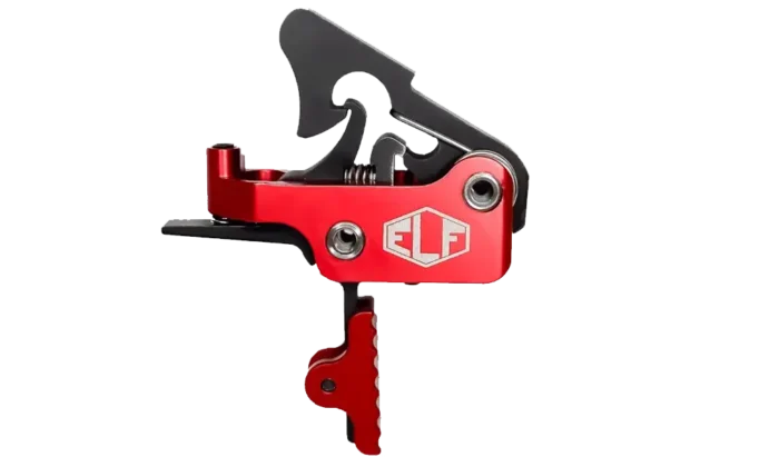 Elftmann ELF APEX PRO SE w/ PRO LOCK | AR Drop-In Trigger | Straight | Red