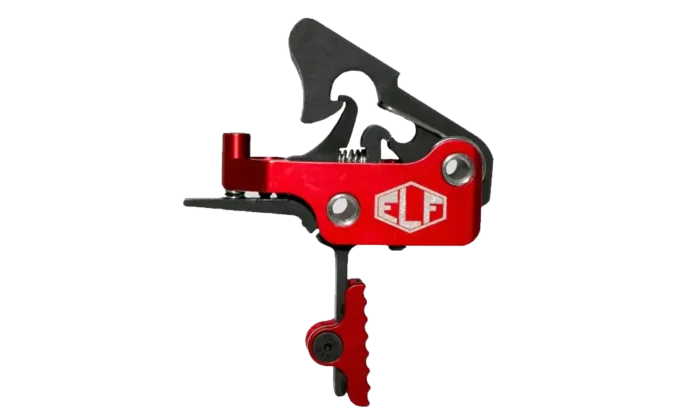 Elftmann ELF APEX | AR Drop-In Trigger | Straight | 2.75 lb | Red