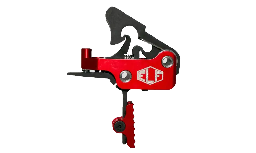 Elftmann ELF APEX | AR Drop-In Trigger | Straight | 2.75 lb | Red
