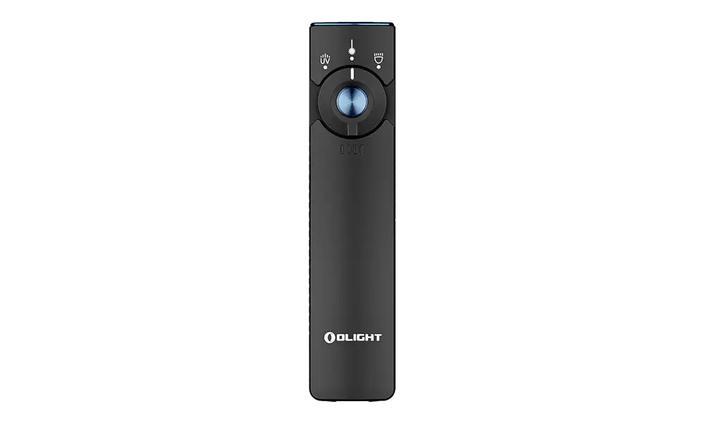 Olight Arkfeld Pro Flat EDC Flashlight with LED Light UV and Laser | 4k-5k | Black