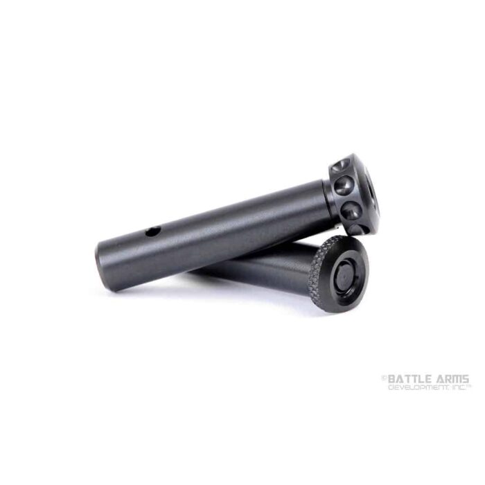Battle Arms Development AR-15 Enhanced Takedown Pin Set | Black Titanium