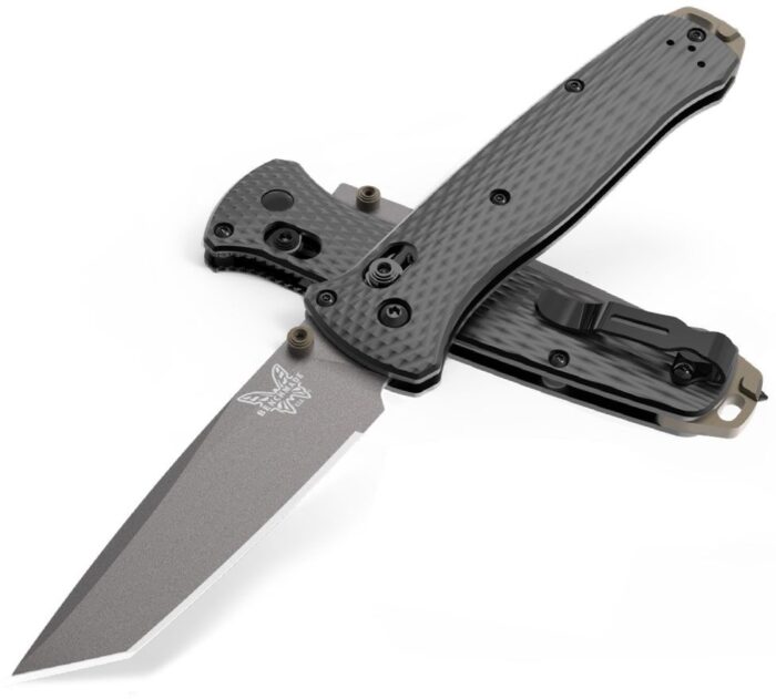 Benchmade 537gy-03 Bailout Axis - Benchmade 537GY-03 Bailout AXIS 3.4″ Folding Knife CPM-M4 Tungsten Tanto Plain Blade – Blac