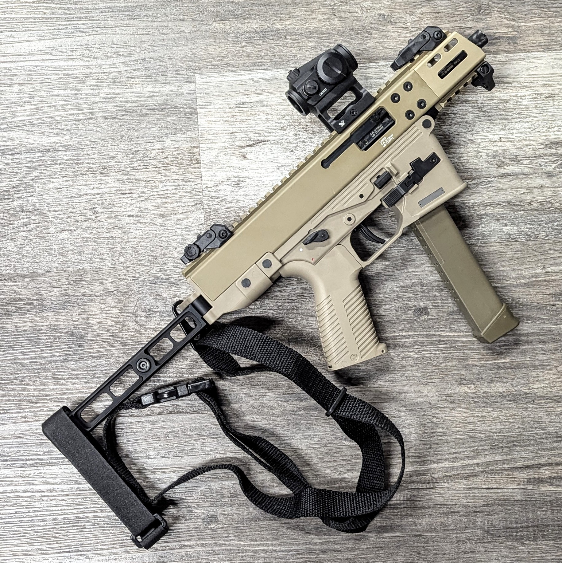 Used B&T GHM9 G Gen 2 Compact 9mm 4.3″ Pistol – FDE