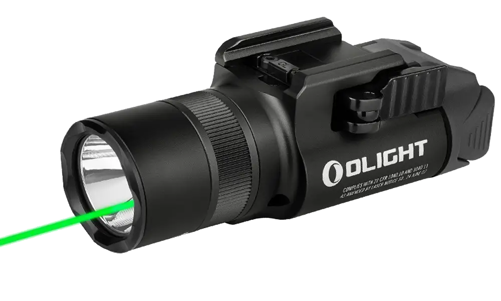 Olight Baldr Pro Rechargeable - Olight Baldr Pro R Rechargeable Tactical Light with Green Laser | Black