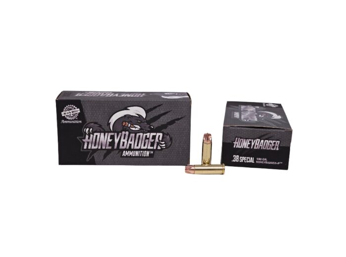 Hills Honeybadger Special Grain - Black Hills Honeybadger .38 Special +P 100 Grain Lehigh Xtreme Defense – 50 Rounds (Box) D3