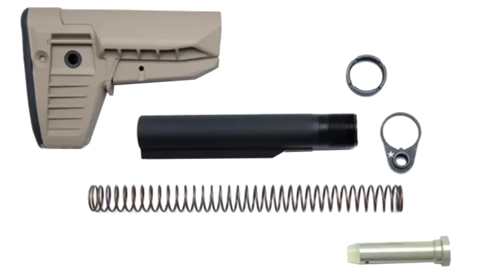 Bravo Company Gunfighter Stock Kit | Mod 1 SOPMOD | Flat Dark Earth