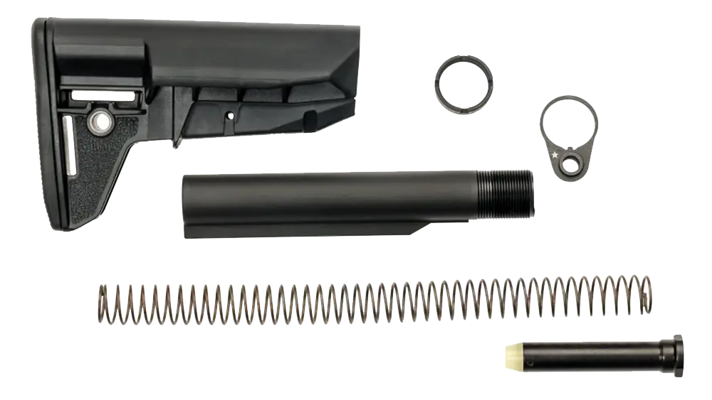 Bravo Company Gunfighter Stock Kit | Mod 2 RMS | Black