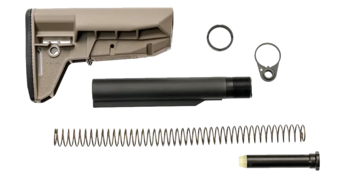 Bravo Company Gunfighter Stock Kit | Mod 2 RMS | Flat Dark Earth