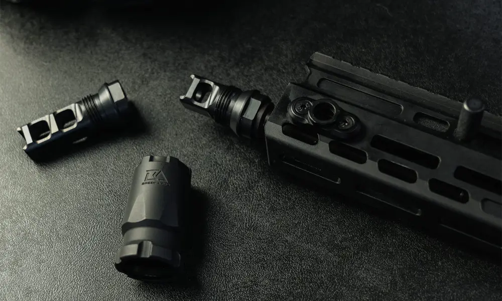 Breek Arms 5.56 NATO 2BO-S Short Muzzle Brake Single Port - Image 3