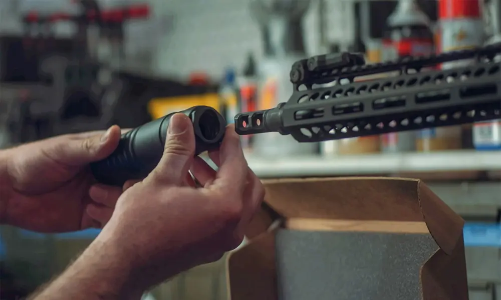 Breek Arms 30 Cal Breek-LOK Twin Port Muzzle Brake