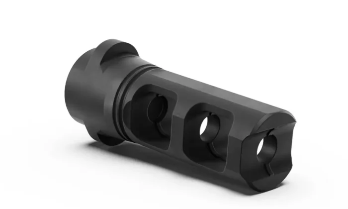Breek Arms 30 Cal Twin - Breek Arms 30 Cal Breek-LOK Twin Port Muzzle Brake