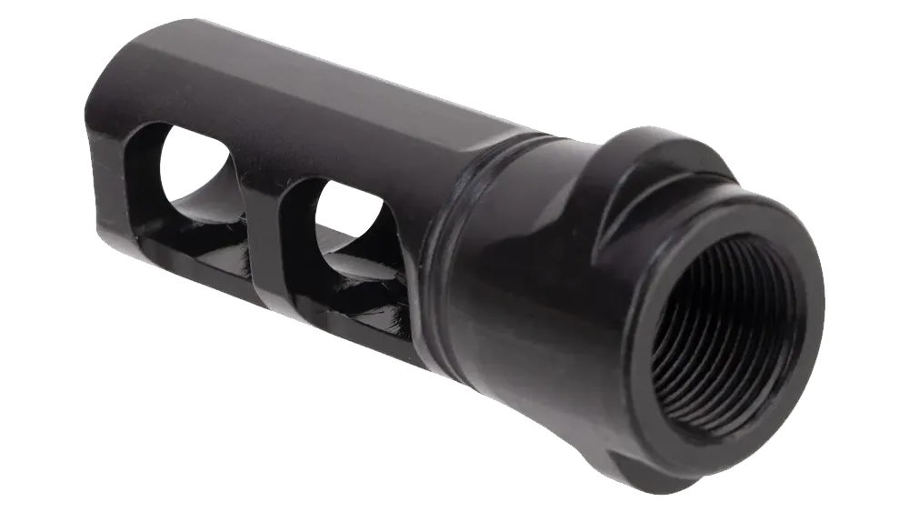 Breek Arms Twin Port Muzzle Brake for Breek-LOK 3QD | .30 Cal | M14x1LH - Image 2