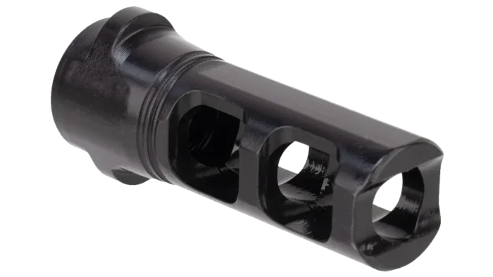 Breek Arms Twin Port - Breek Arms Twin Port Muzzle Brake for Breek-LOK 3QD | .30 Cal | M14x1LH