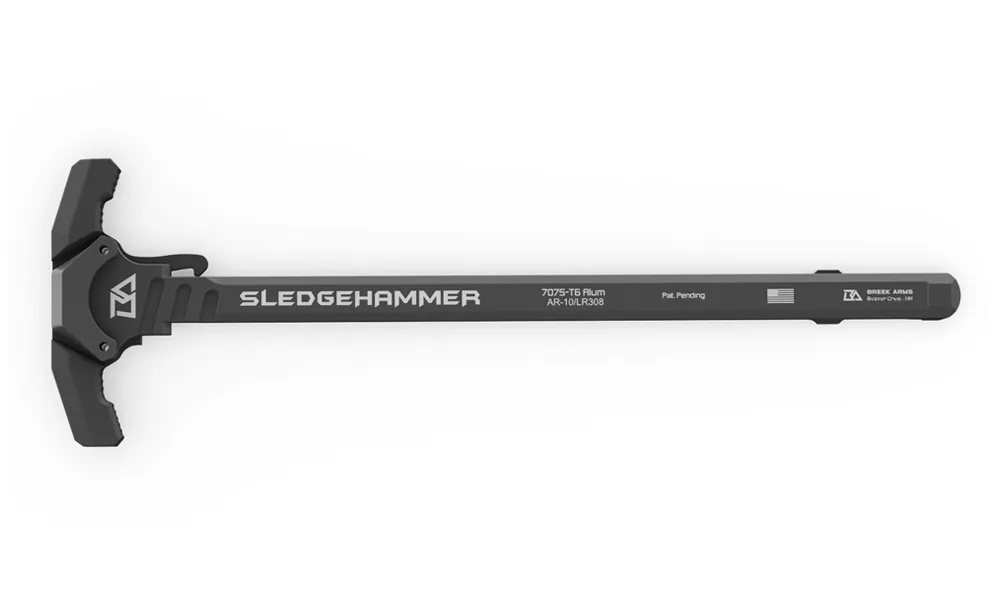 Breek Arms Ar10 Sledgehammer - Breek Arms AR10 SLEDGEHAMMER Ambi Gas Blocking Charging Handle – Black